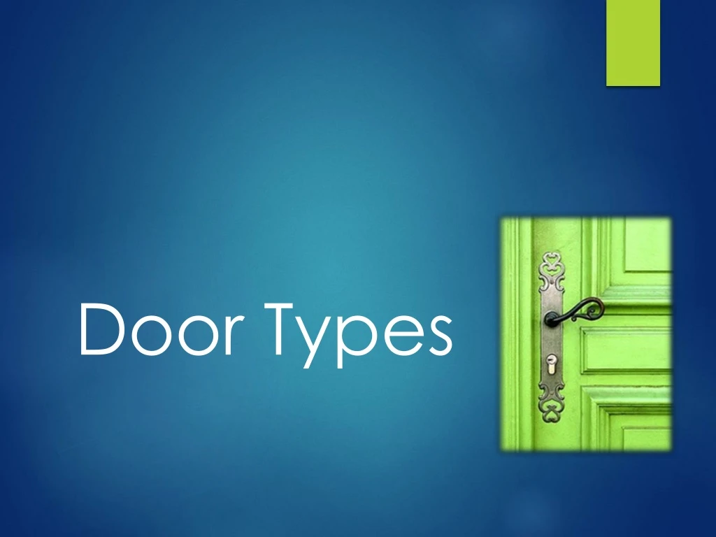door types