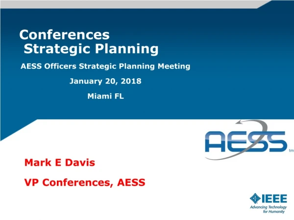 Conferences Strategic Planning