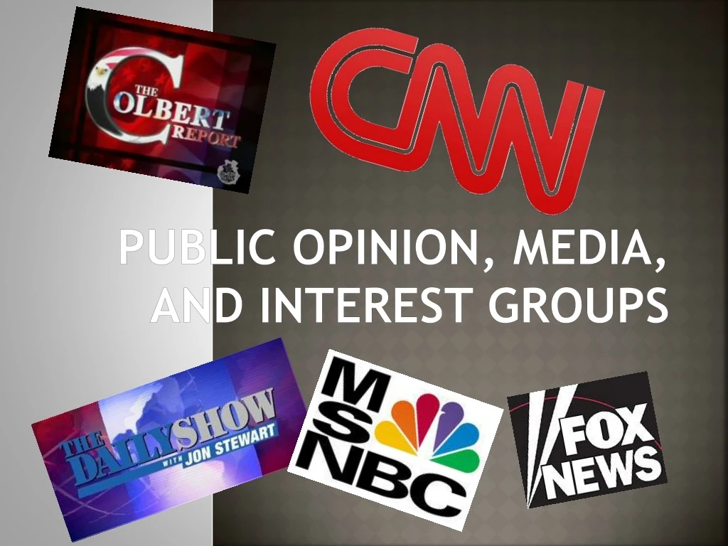 public opinion media and interest groups