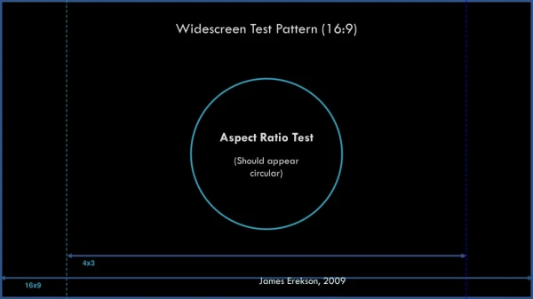 Widescreen Test Pattern (16:9)