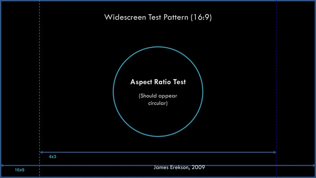 widescreen test pattern 16 9