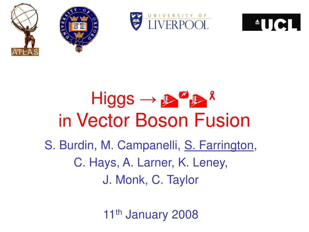 higgs t t in vector boson fusion