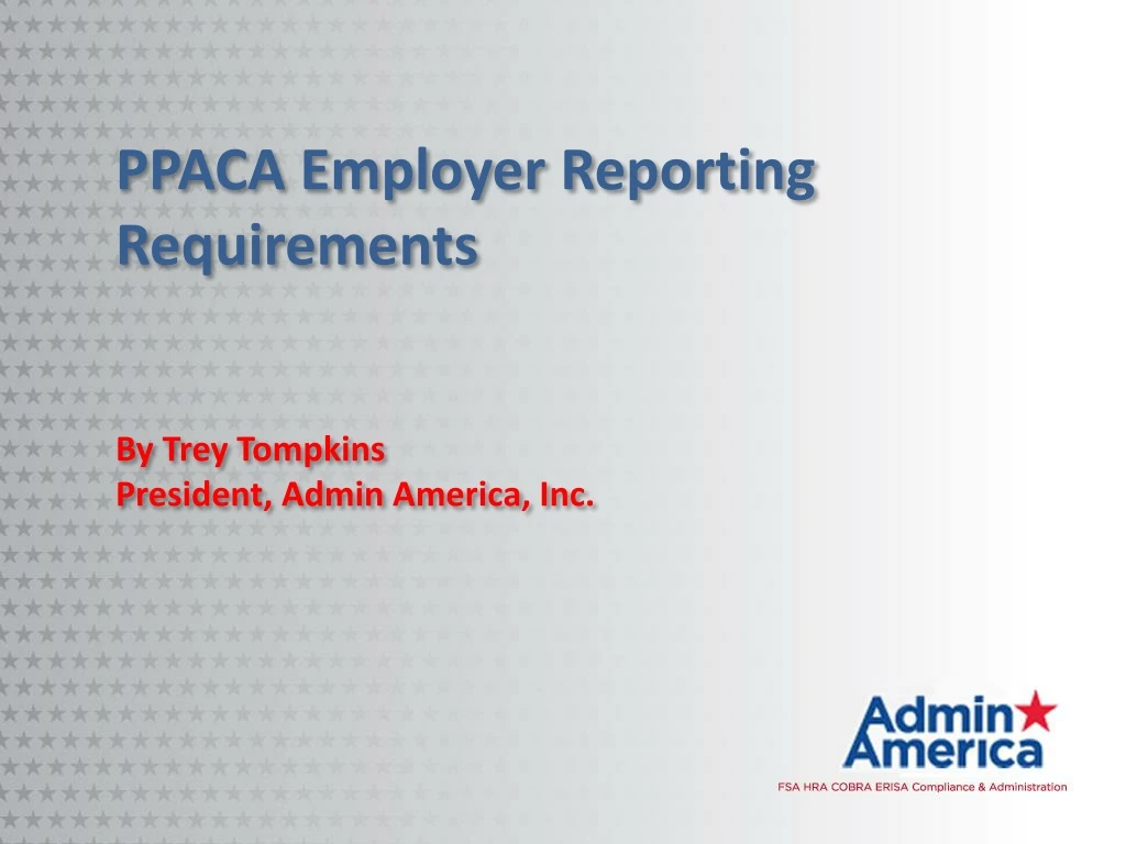 ppaca employer reporting requirements