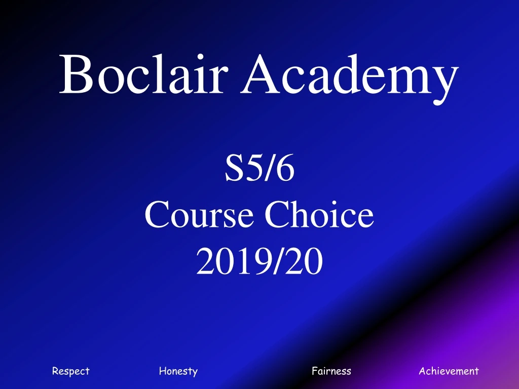 boclair academy