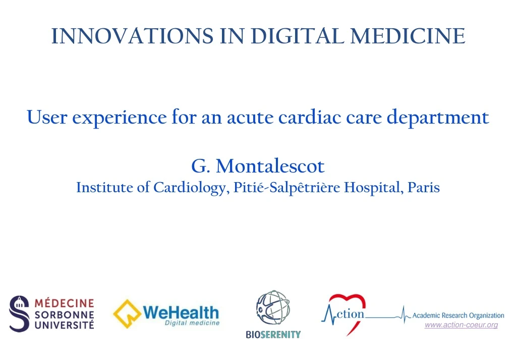 innovations in digital medicine user experience
