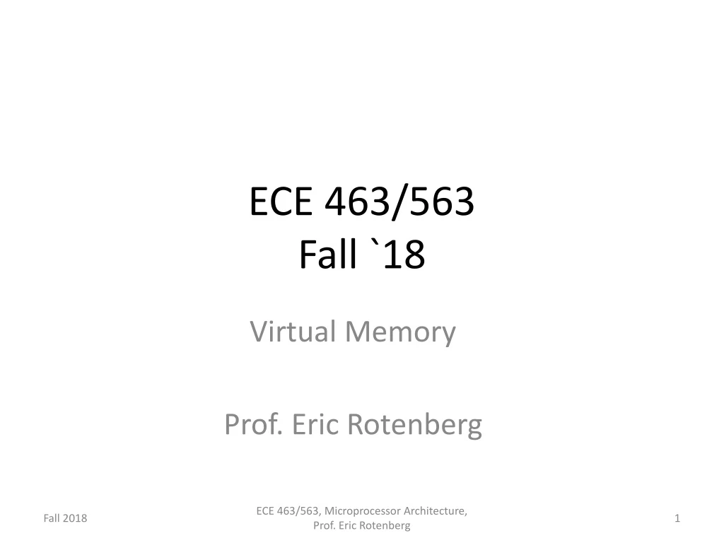 ece 463 563 fall 18