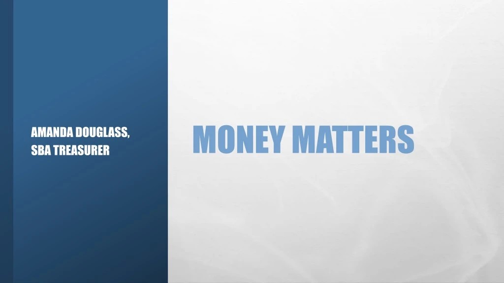 money matters