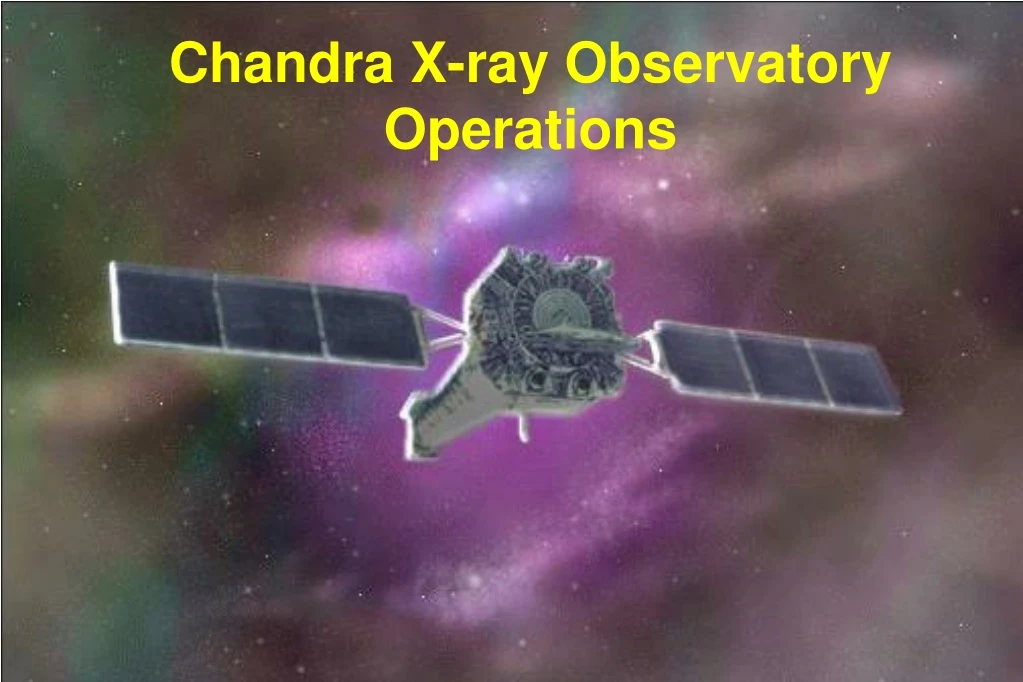 chandra x ray observatory operations