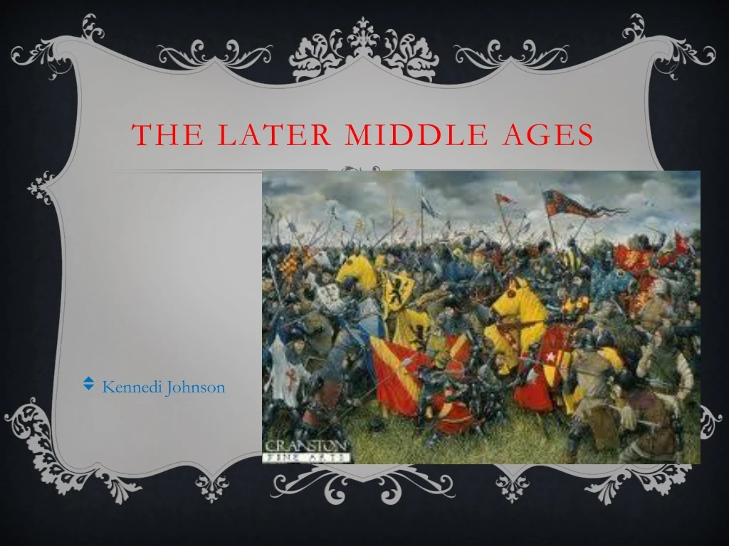 the later middle ages