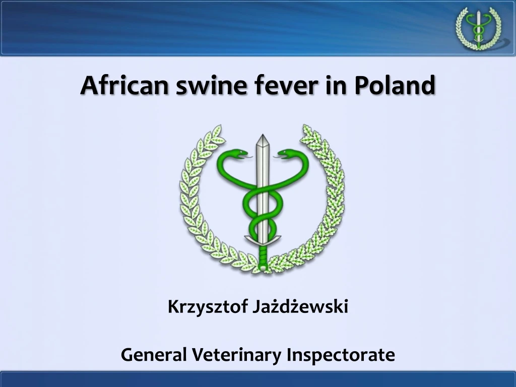 african swine fever in poland