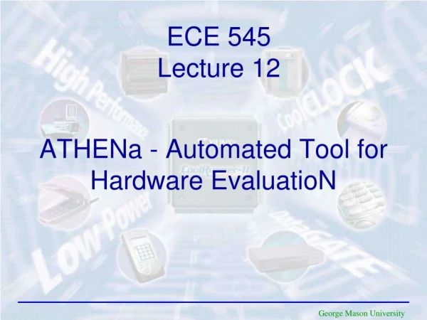 ATHENa - Automated Tool for Hardware EvaluatioN