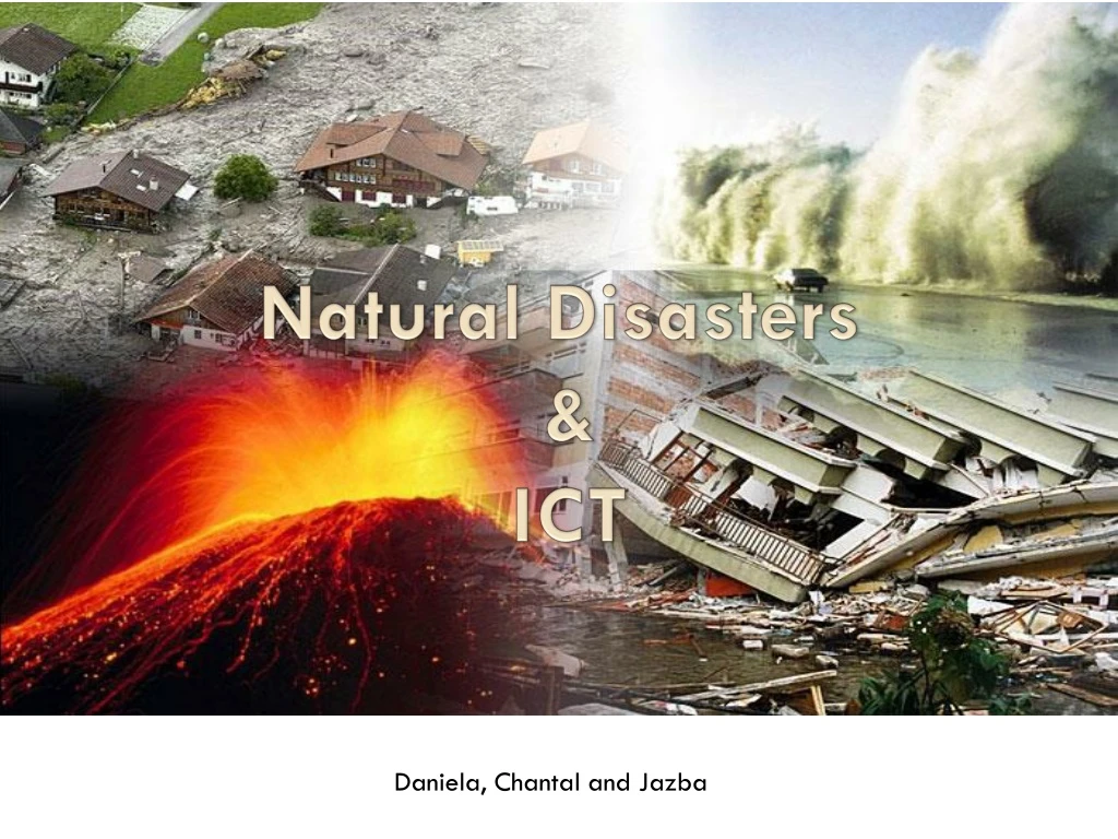 natural disasters and ict