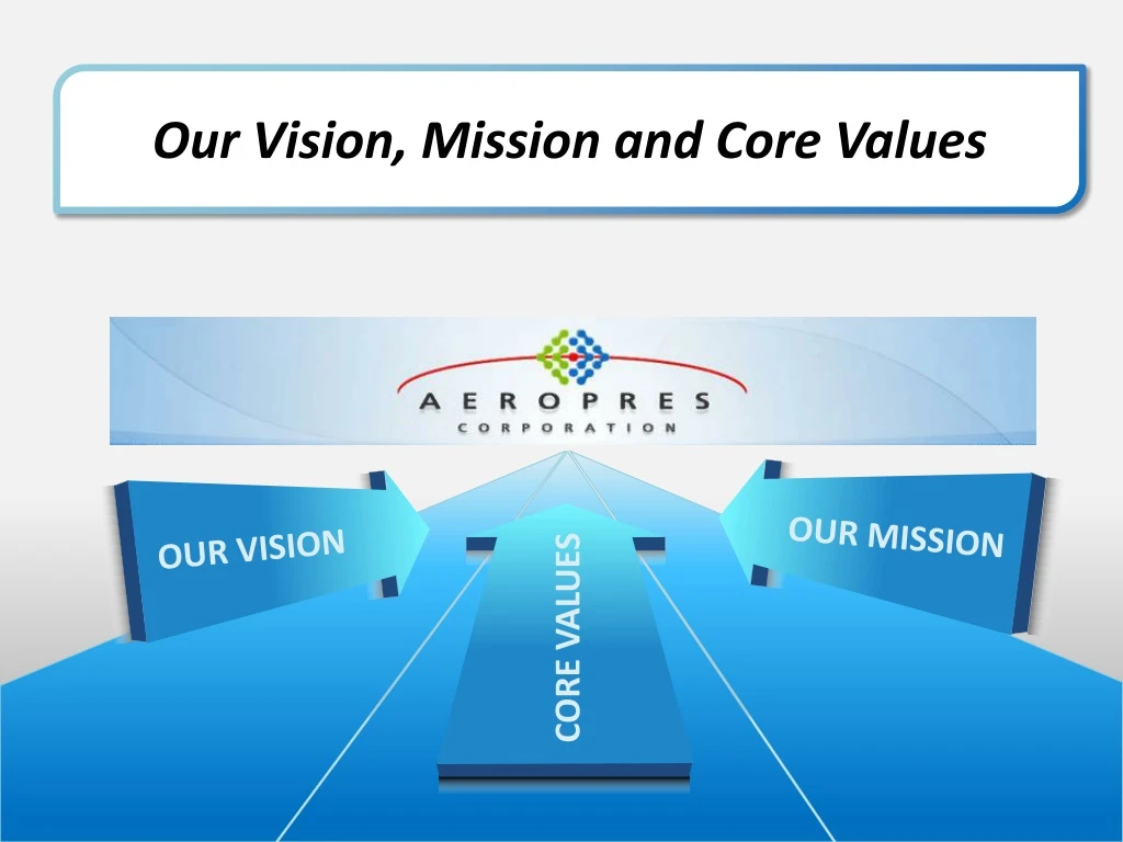 our vision mission and core values