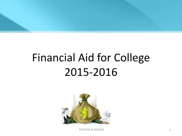 Financial Aid for College 2015-2016