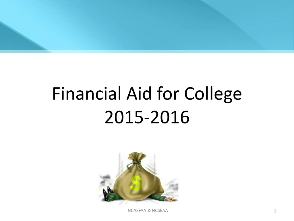financial aid for college 2015 2016