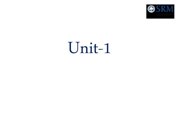 Unit-1