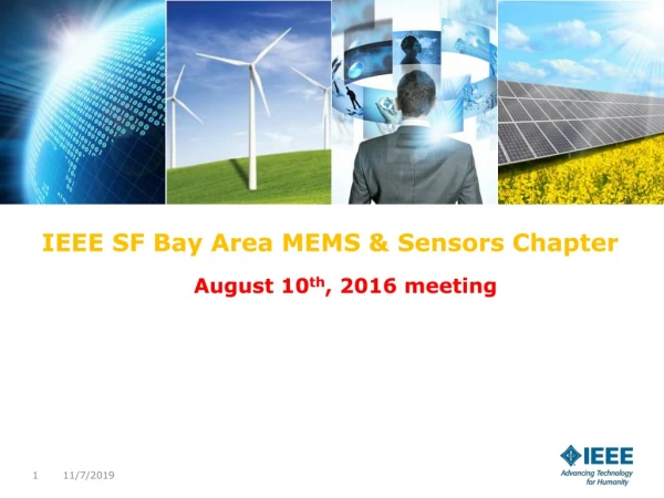 IEEE SF Bay Area MEMS &amp; Sensors Chapter