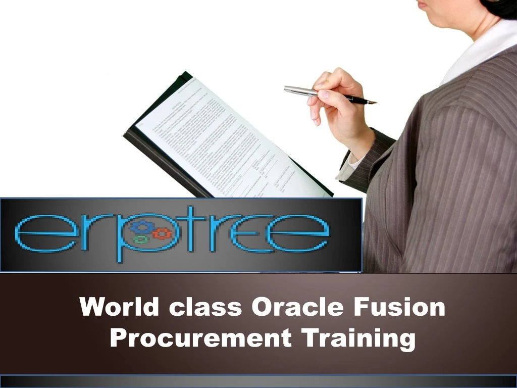 world class oracle fusion procurement training