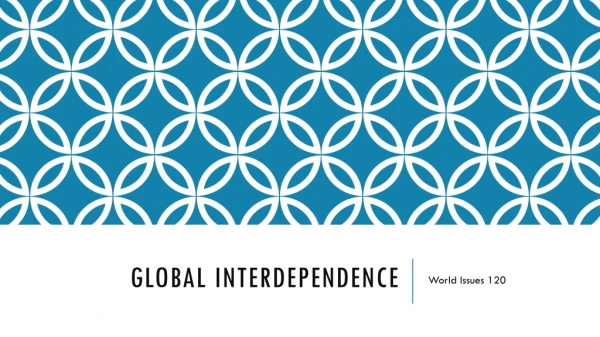 Global interdependence