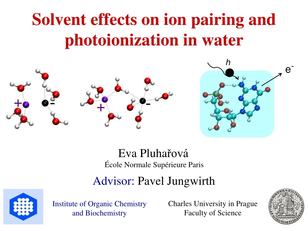 solvent effects on ion pairing