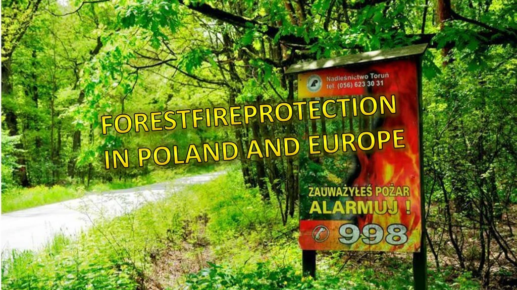forestfireprotection in poland and europe