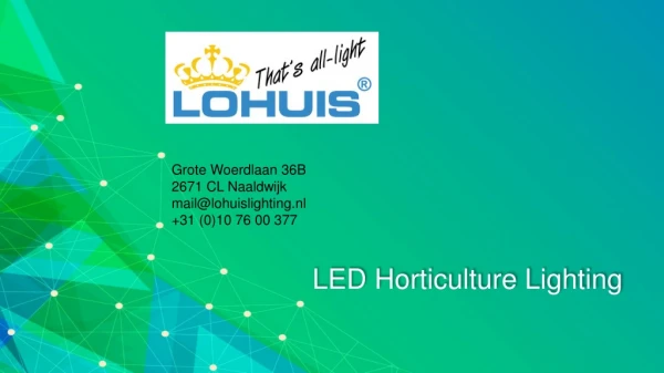 LED Horticulture Lighting