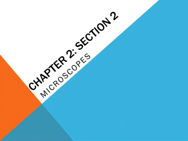 Chapter 2: Section 2