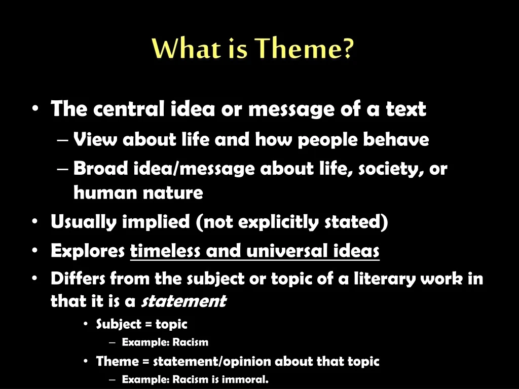 what is theme