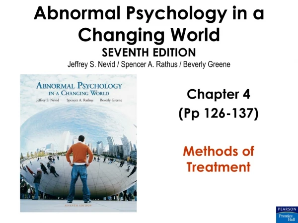 Chapter 4 (Pp 126-137) Methods of Treatment