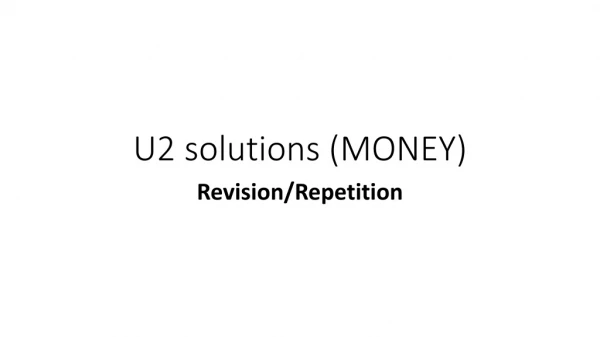 U2 solutions (MONEY)