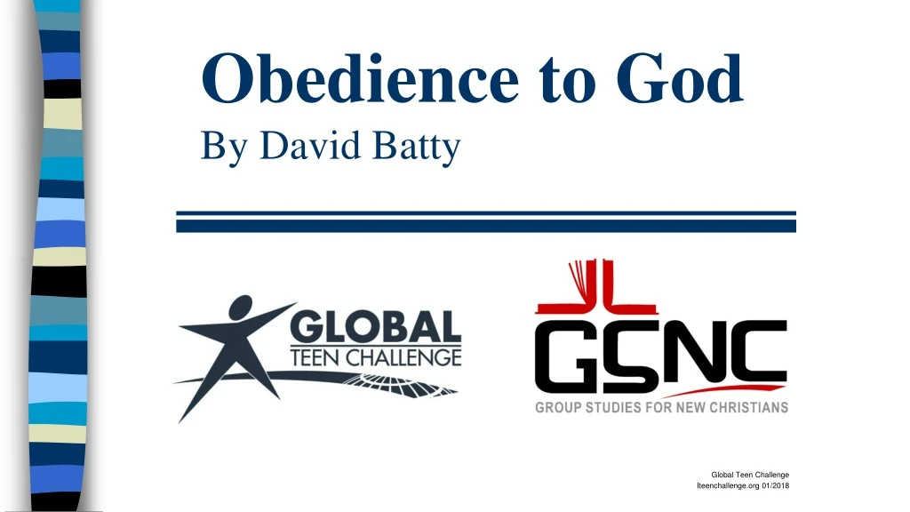 obedience to god by david batty