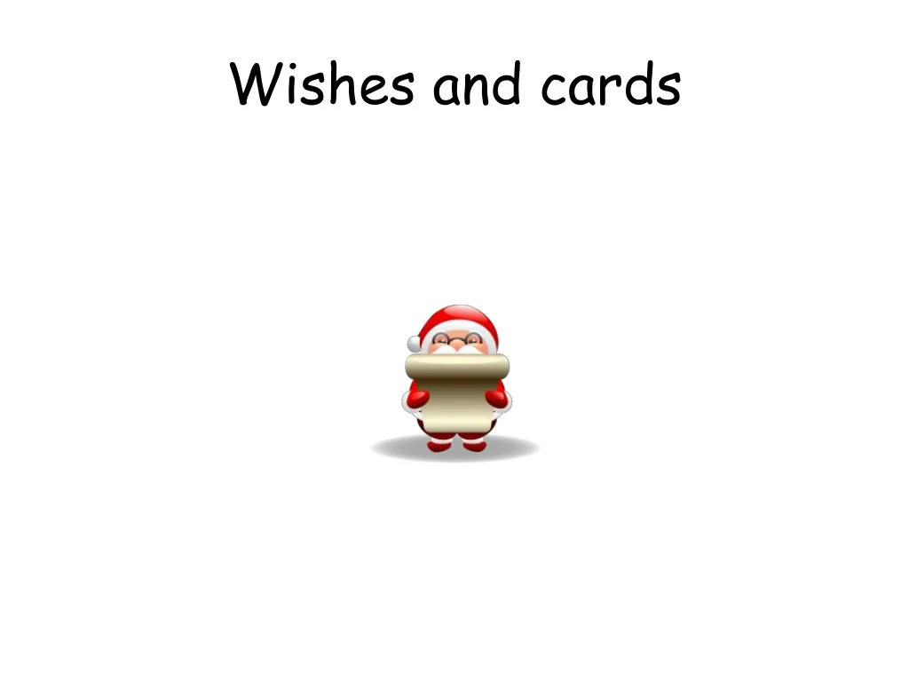 wishes and cards