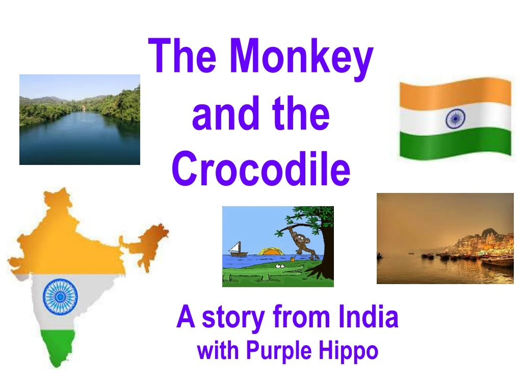 the monkey and the crocodile