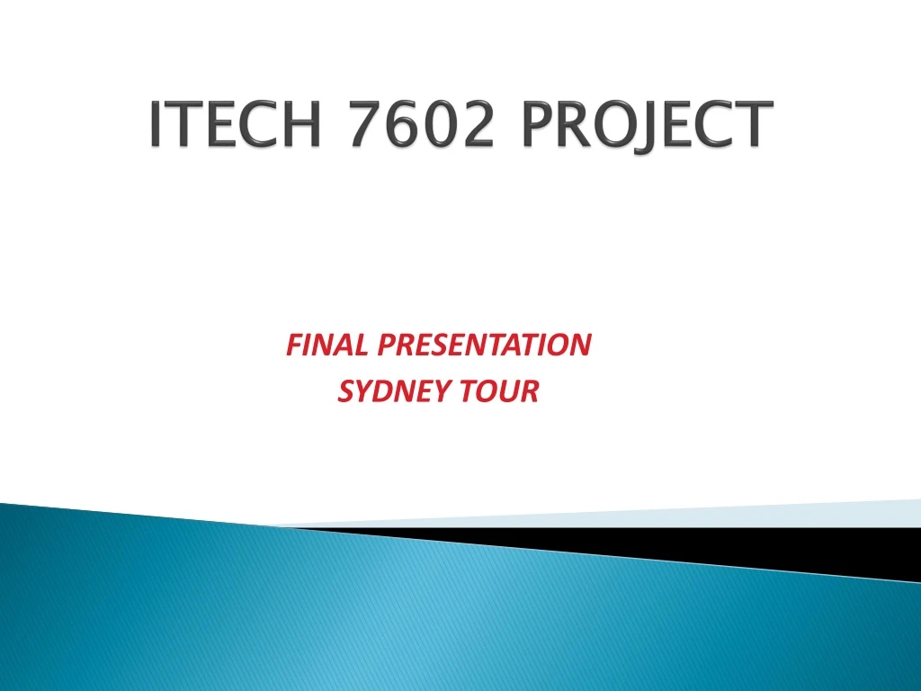 itech 7602 project