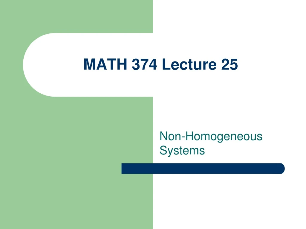 math 374 lecture 25