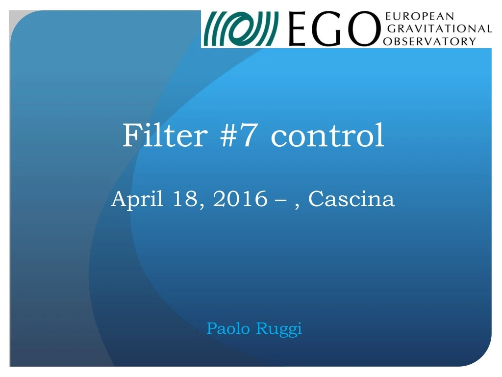 filter 7 control april 18 2016 cascina