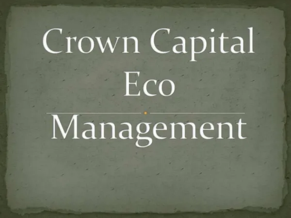 Crown Capital Eco Management - What is Environmental Fraud?