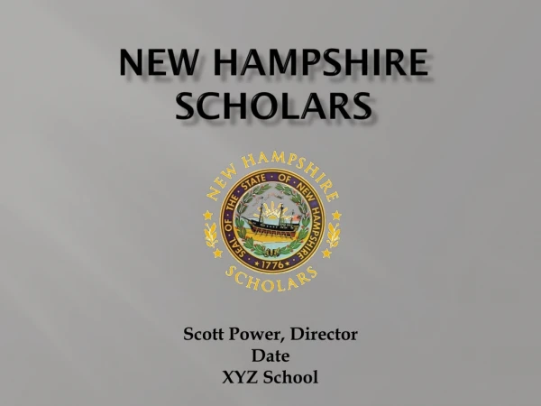 New Hampshire Scholars