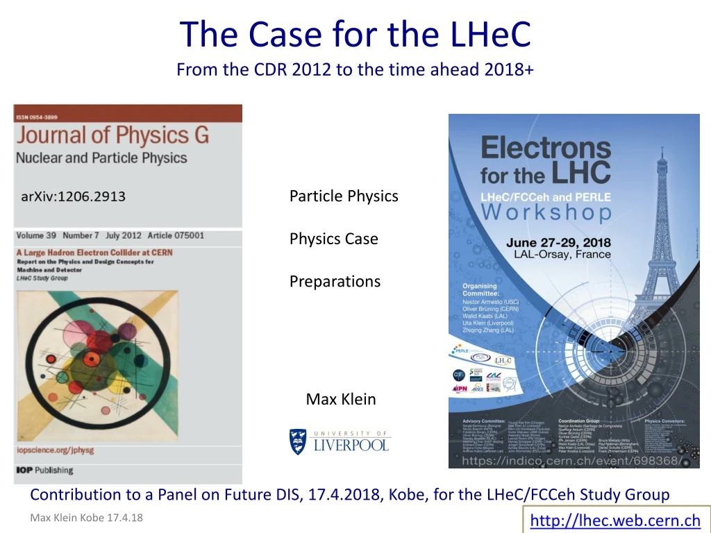 the case for the lhec from the cdr 2012 to the time ahead 2018
