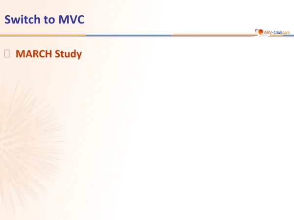 Switch to MVC