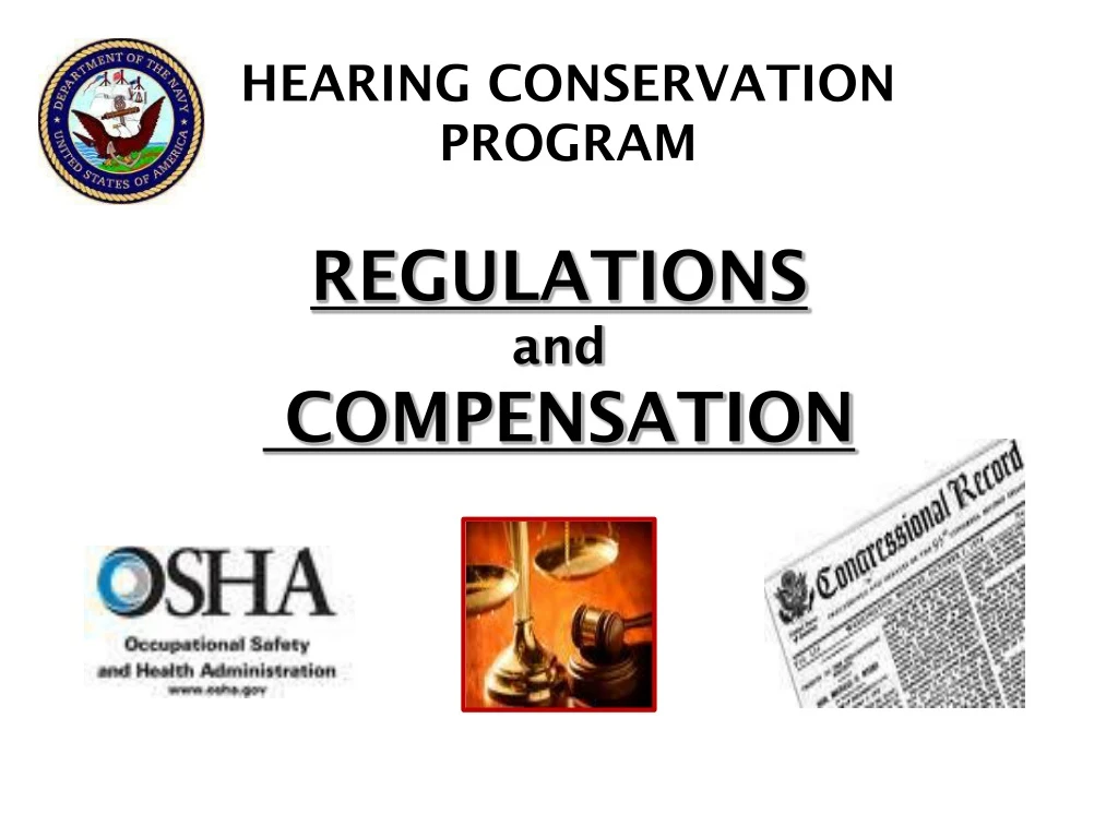 regulations and compensation