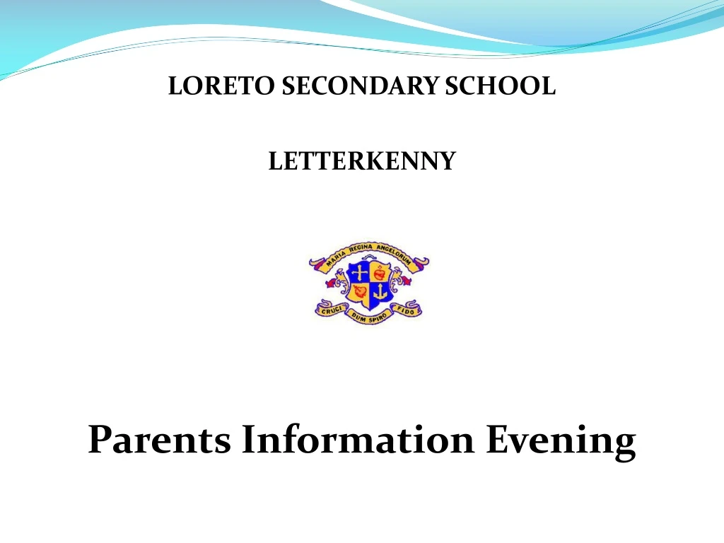 loreto secondary school letterkenny parents