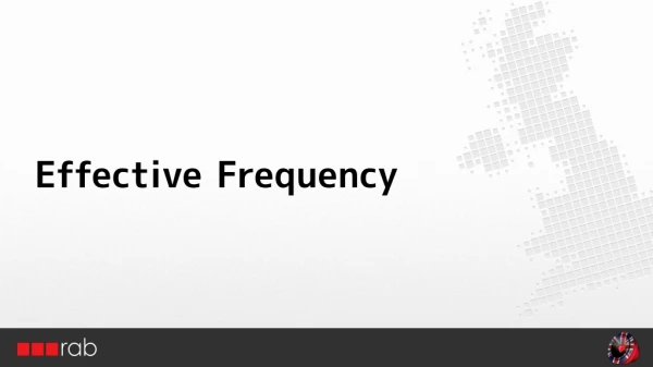 Effective Frequency