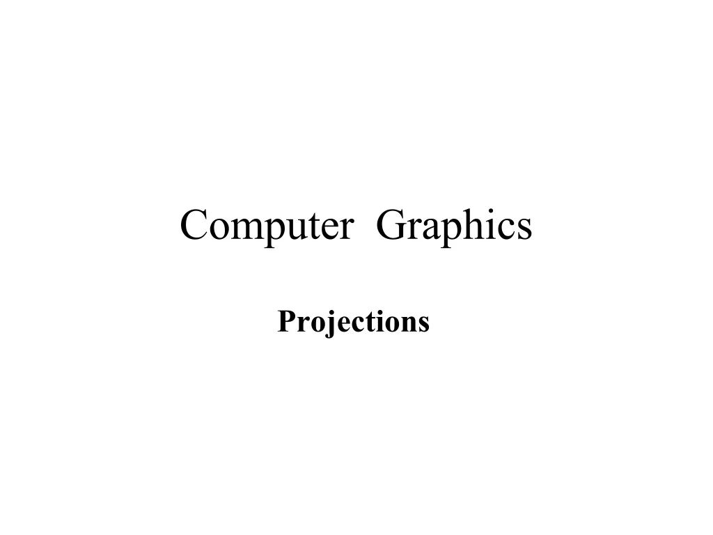 computer graphics