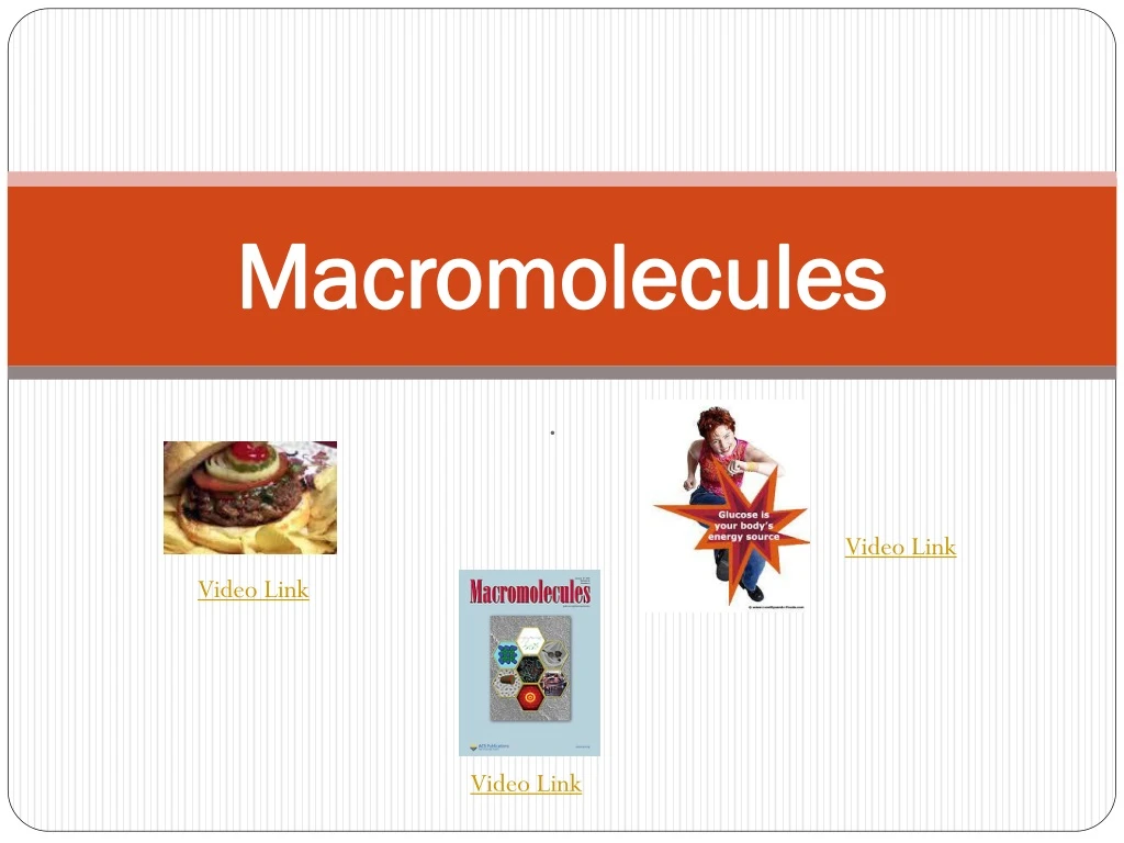 macromolecules