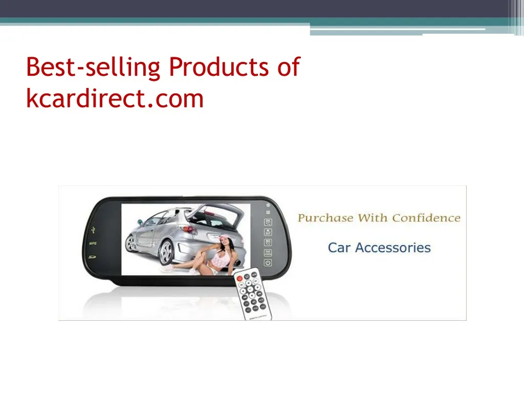 best selling p roducts of kcardirect com