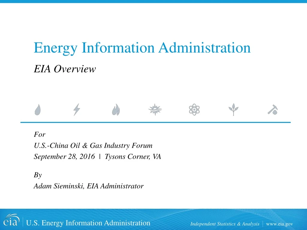 energy information administration