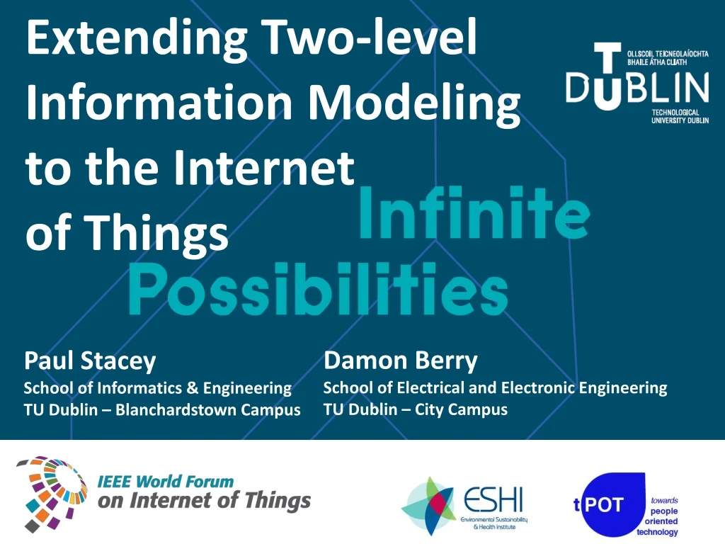 paul stacey school of informatics engineering tu dublin blanchardstown campus