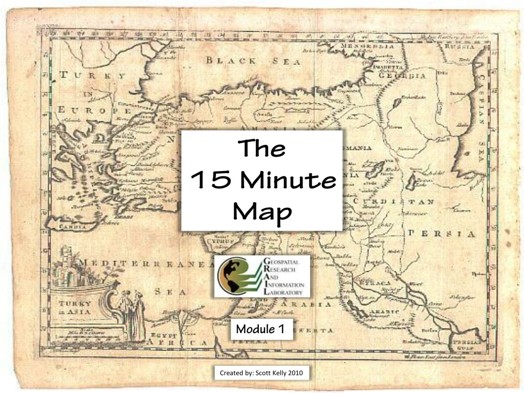 the 15 minute map