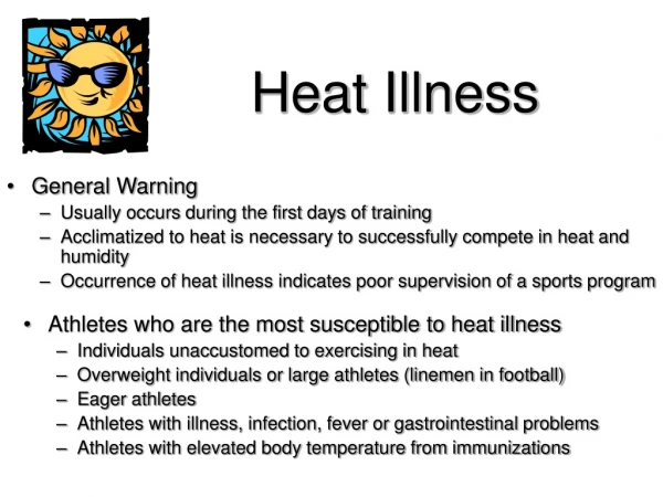 Heat Illness